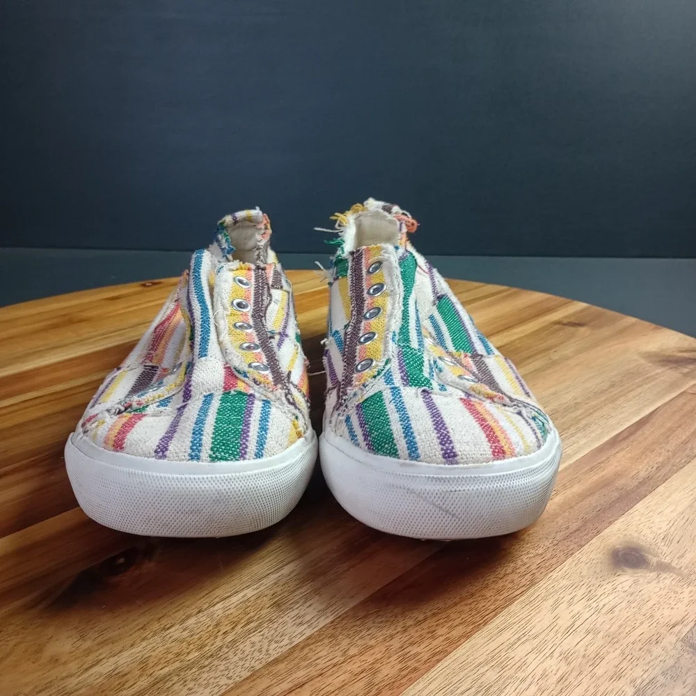 Corkys Babalu Slip On Canvas Shoes Sneaker Women's Size 10 Beach Vacation Resort